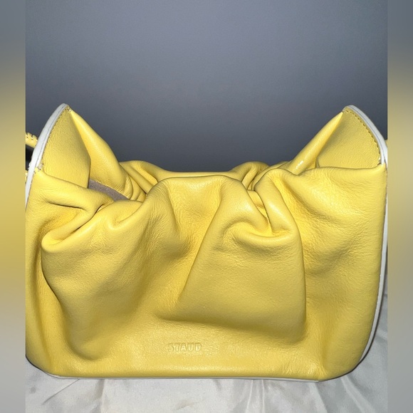 Staud Yellow Leather Women's Bag - Picture 3 of 10